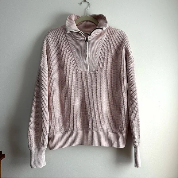 Faherty • Sunwashed Half Zip Knit Sweater - Picture 1 of 8